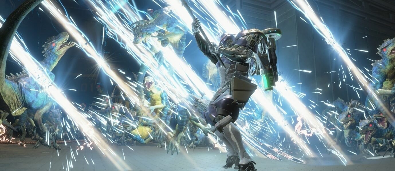 EXOPRIMAL™: HammerheadsHQ – Alpha-Varianten in Titel Update 1 EXOPRIMAL™: HammerheadsHQ – Alpha-Varianten in Titel Update 1